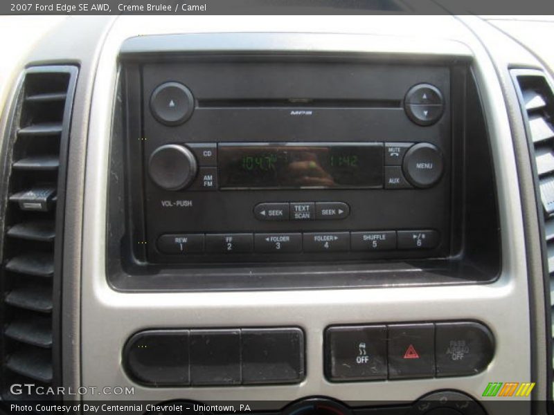 Creme Brulee / Camel 2007 Ford Edge SE AWD