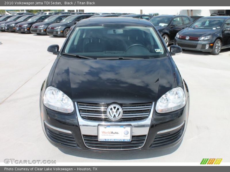 Black / Titan Black 2010 Volkswagen Jetta TDI Sedan