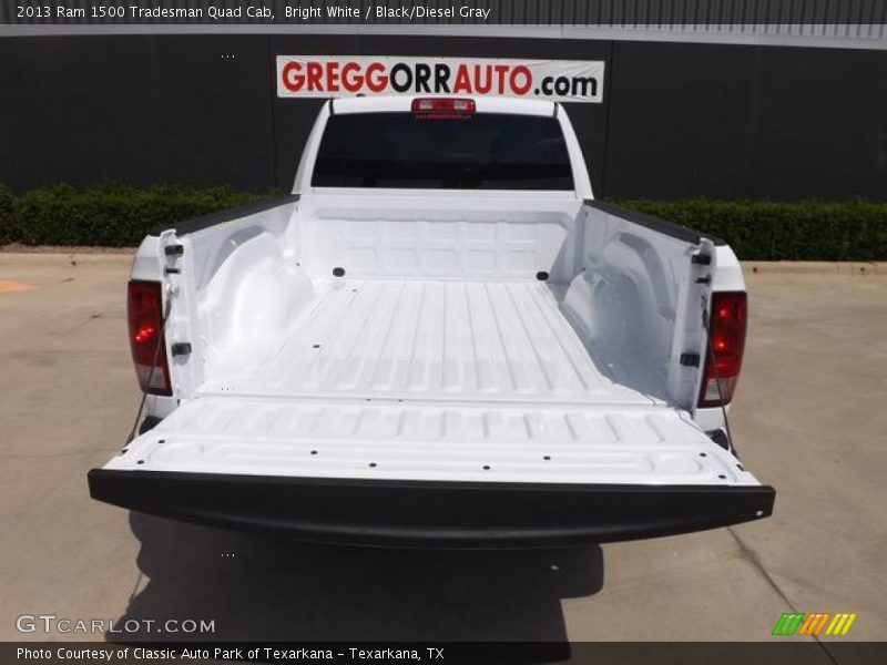 Bright White / Black/Diesel Gray 2013 Ram 1500 Tradesman Quad Cab