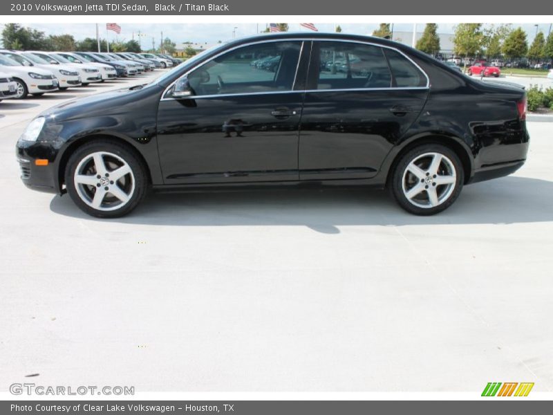 Black / Titan Black 2010 Volkswagen Jetta TDI Sedan