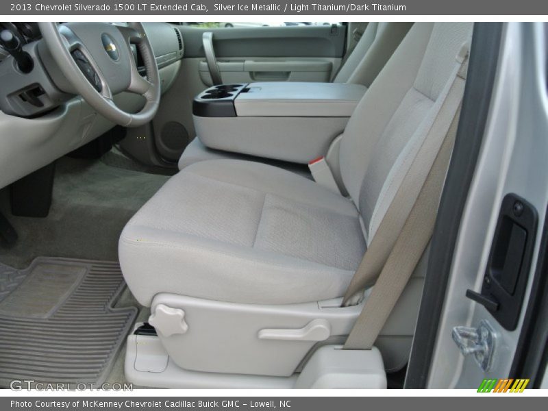 Silver Ice Metallic / Light Titanium/Dark Titanium 2013 Chevrolet Silverado 1500 LT Extended Cab
