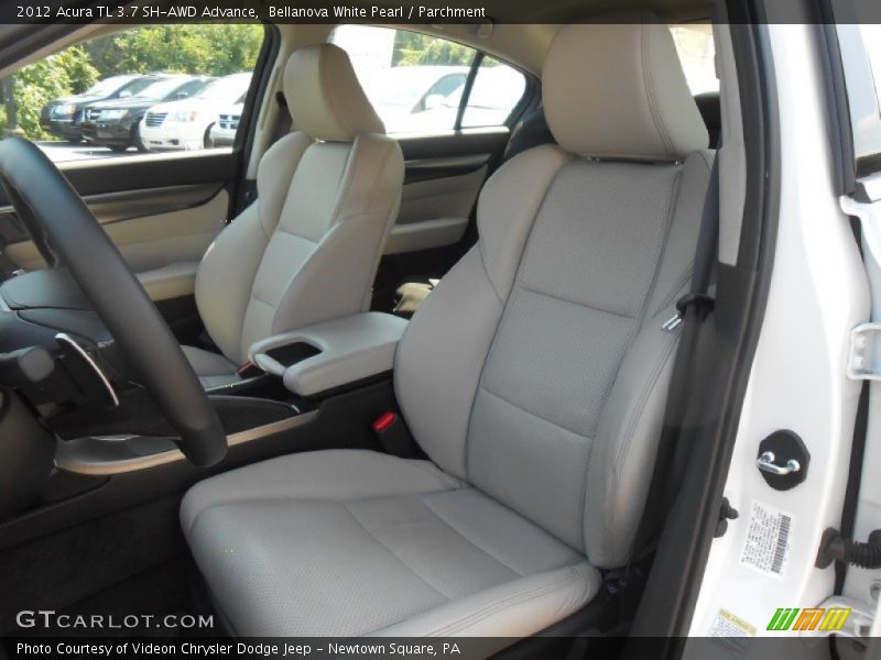 Bellanova White Pearl / Parchment 2012 Acura TL 3.7 SH-AWD Advance
