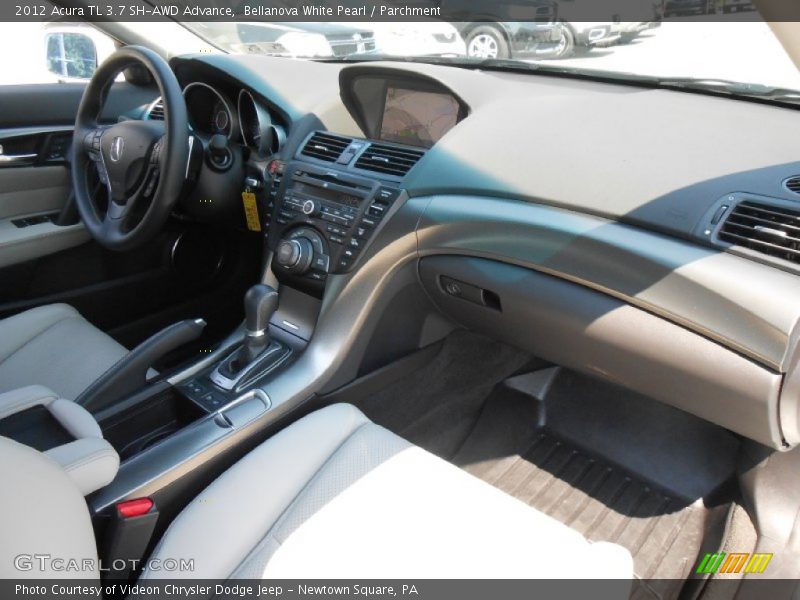 Bellanova White Pearl / Parchment 2012 Acura TL 3.7 SH-AWD Advance