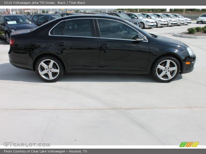 Black / Titan Black 2010 Volkswagen Jetta TDI Sedan