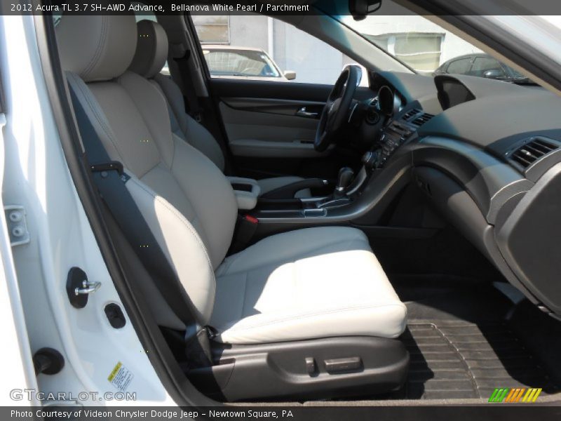 Bellanova White Pearl / Parchment 2012 Acura TL 3.7 SH-AWD Advance
