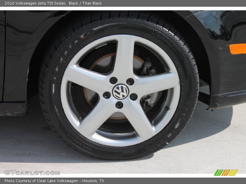 Black / Titan Black 2010 Volkswagen Jetta TDI Sedan