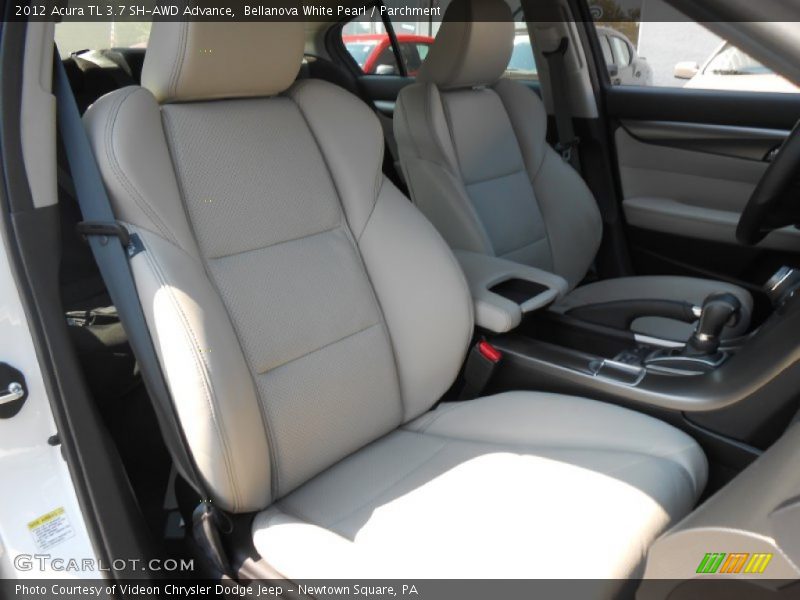 Bellanova White Pearl / Parchment 2012 Acura TL 3.7 SH-AWD Advance