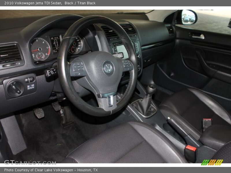 Black / Titan Black 2010 Volkswagen Jetta TDI Sedan