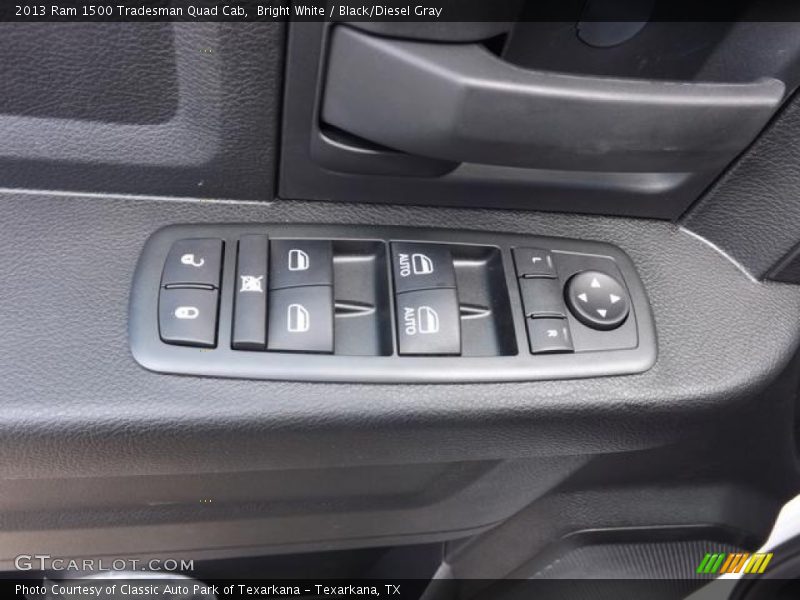 Bright White / Black/Diesel Gray 2013 Ram 1500 Tradesman Quad Cab