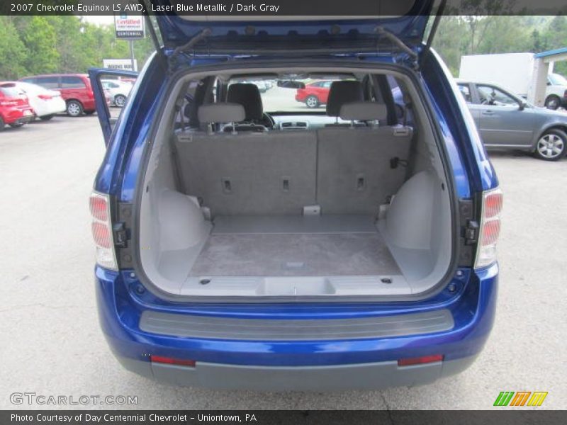 Laser Blue Metallic / Dark Gray 2007 Chevrolet Equinox LS AWD