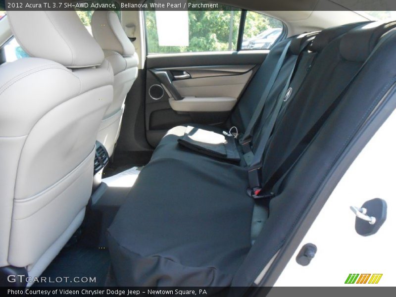 Bellanova White Pearl / Parchment 2012 Acura TL 3.7 SH-AWD Advance