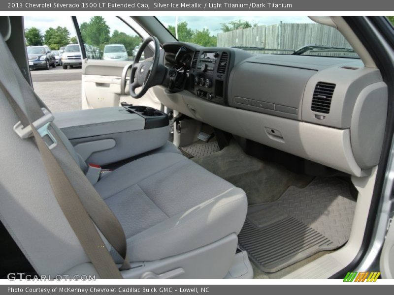 Silver Ice Metallic / Light Titanium/Dark Titanium 2013 Chevrolet Silverado 1500 LT Extended Cab