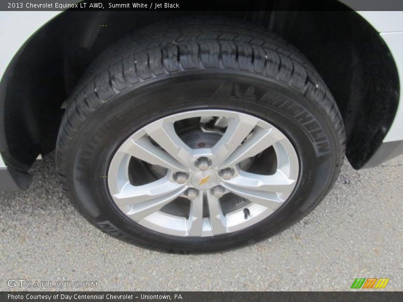 Summit White / Jet Black 2013 Chevrolet Equinox LT AWD