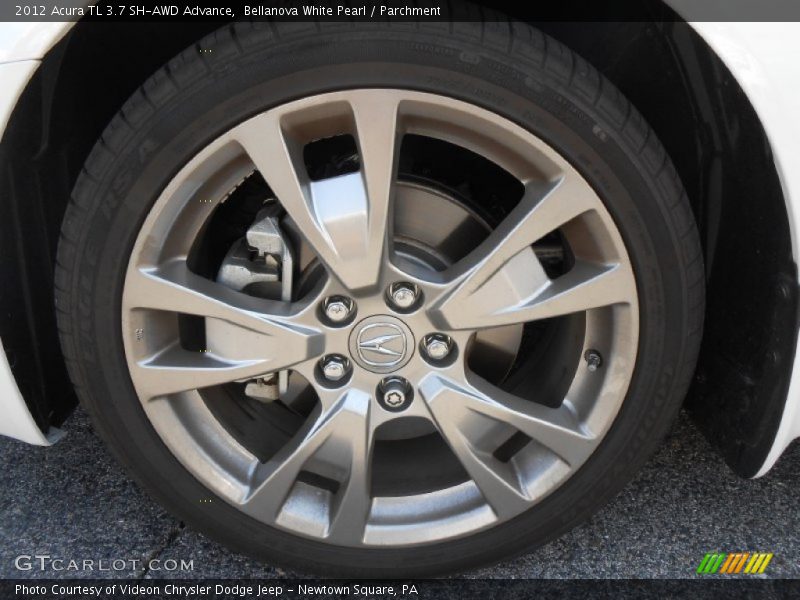 Bellanova White Pearl / Parchment 2012 Acura TL 3.7 SH-AWD Advance