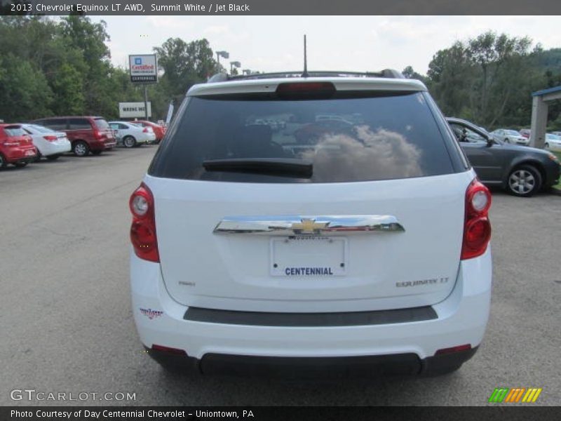 Summit White / Jet Black 2013 Chevrolet Equinox LT AWD