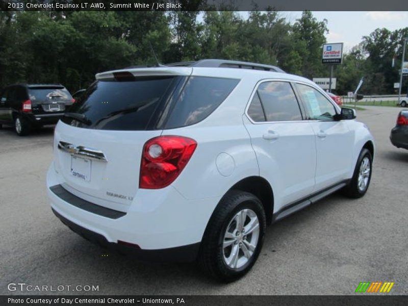 Summit White / Jet Black 2013 Chevrolet Equinox LT AWD