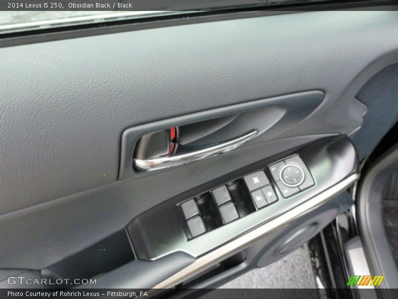 Obsidian Black / Black 2014 Lexus IS 250