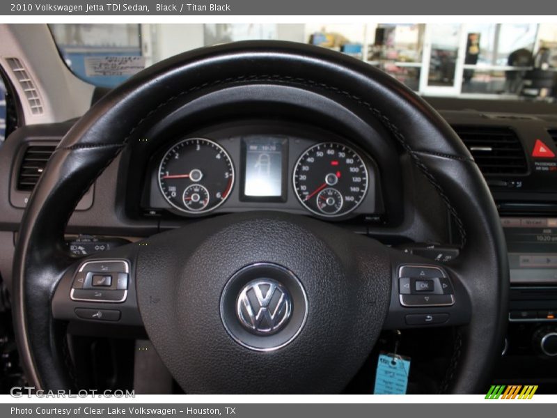 Black / Titan Black 2010 Volkswagen Jetta TDI Sedan