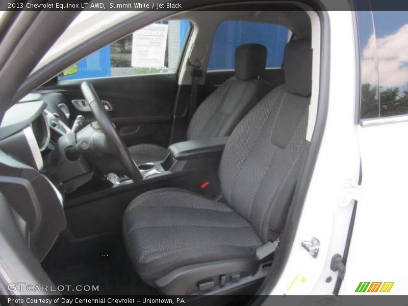 Summit White / Jet Black 2013 Chevrolet Equinox LT AWD