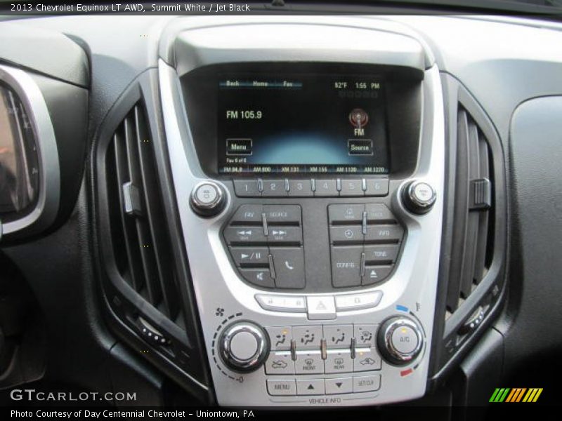 Summit White / Jet Black 2013 Chevrolet Equinox LT AWD