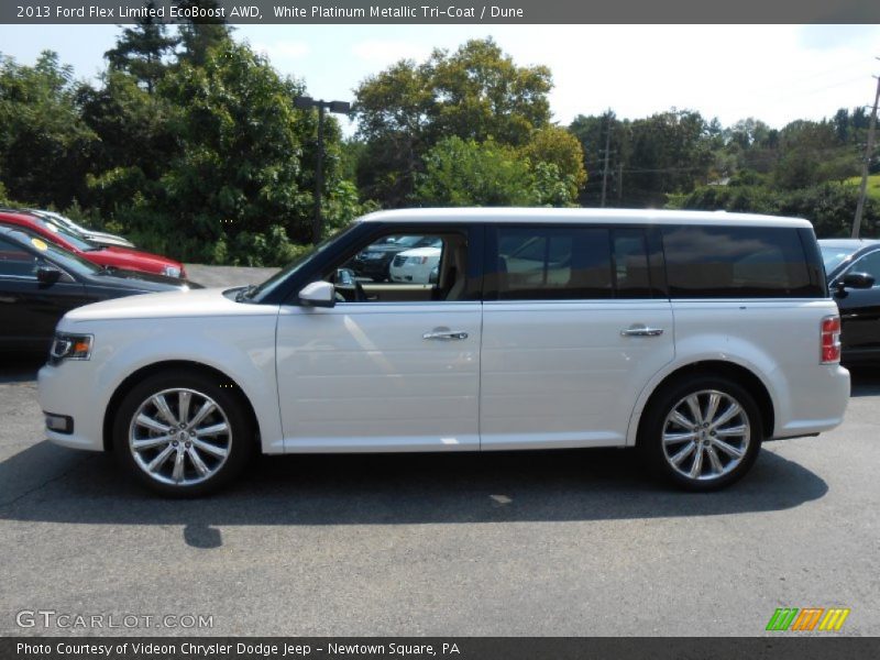  2013 Flex Limited EcoBoost AWD White Platinum Metallic Tri-Coat