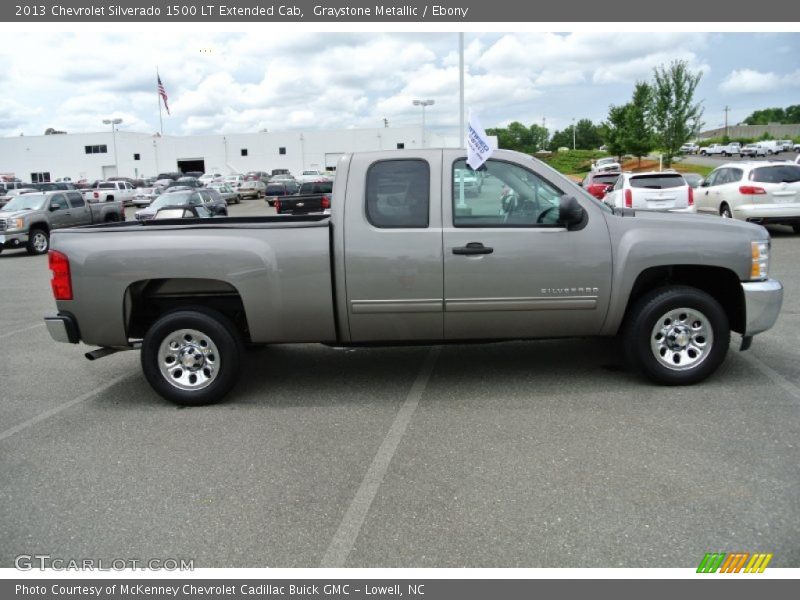 Graystone Metallic / Ebony 2013 Chevrolet Silverado 1500 LT Extended Cab