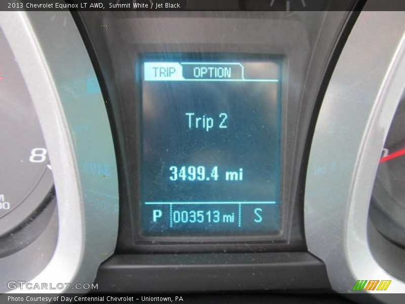 Summit White / Jet Black 2013 Chevrolet Equinox LT AWD