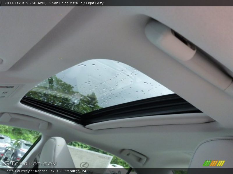 Silver Lining Metallic / Light Gray 2014 Lexus IS 250 AWD