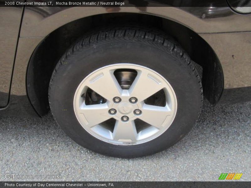 Mocha Bronze Metallic / Neutral Beige 2008 Chevrolet Impala LT