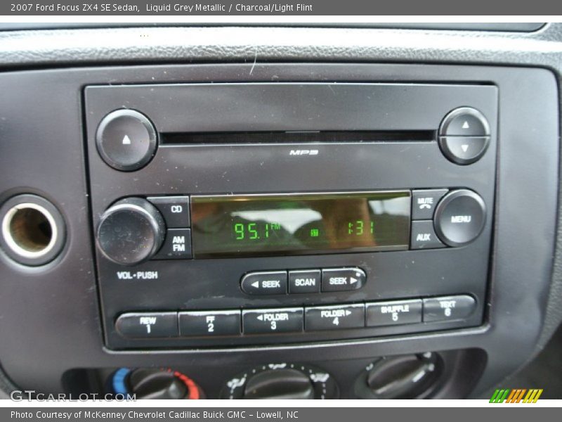 Liquid Grey Metallic / Charcoal/Light Flint 2007 Ford Focus ZX4 SE Sedan