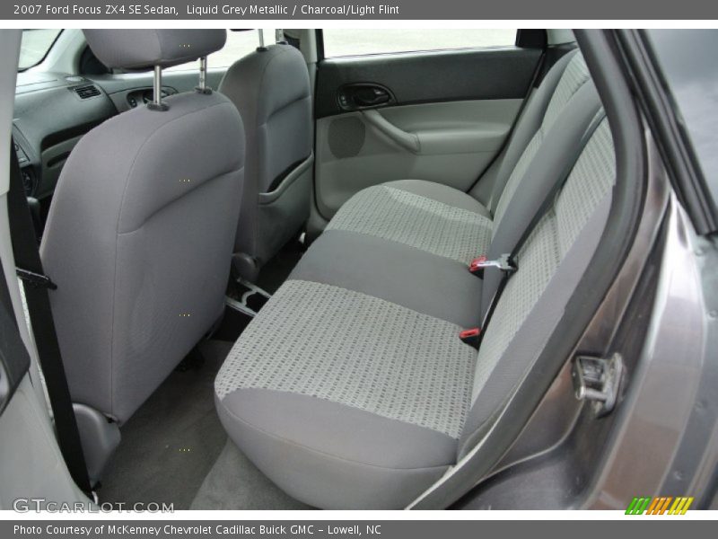 Liquid Grey Metallic / Charcoal/Light Flint 2007 Ford Focus ZX4 SE Sedan