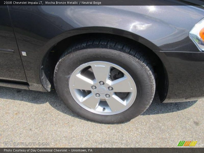 Mocha Bronze Metallic / Neutral Beige 2008 Chevrolet Impala LT