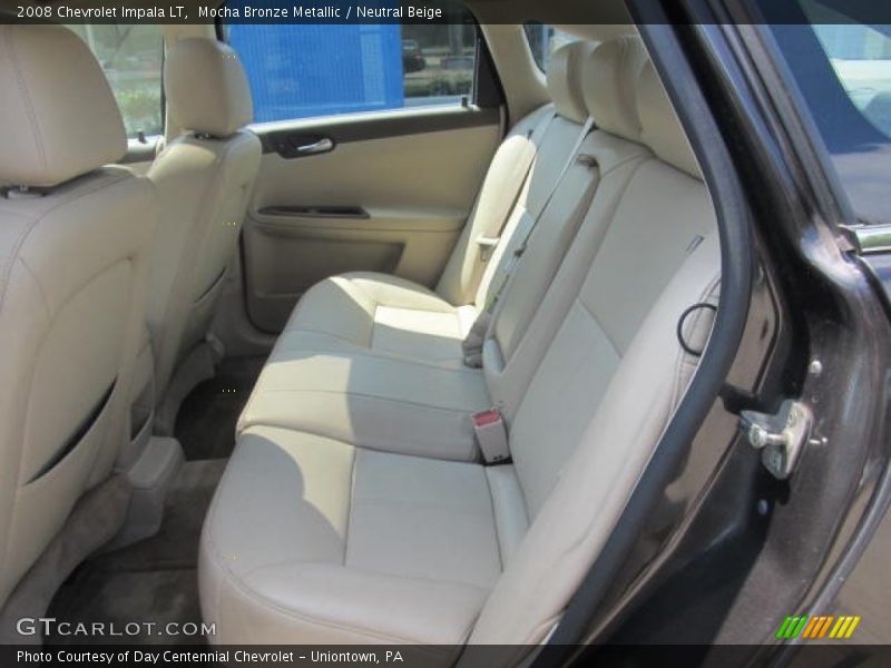 Mocha Bronze Metallic / Neutral Beige 2008 Chevrolet Impala LT