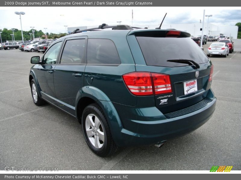 Melbourne Green Pearl / Dark Slate Gray/Light Graystone 2009 Dodge Journey SXT