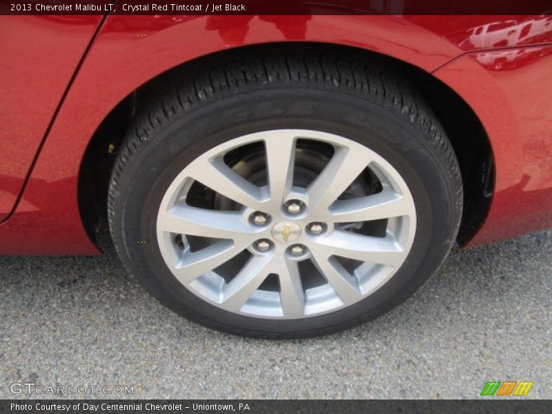 Crystal Red Tintcoat / Jet Black 2013 Chevrolet Malibu LT