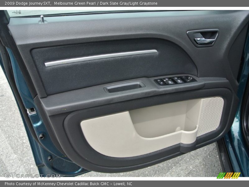 Melbourne Green Pearl / Dark Slate Gray/Light Graystone 2009 Dodge Journey SXT