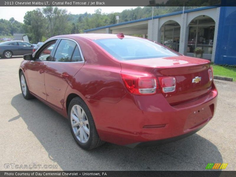 Crystal Red Tintcoat / Jet Black 2013 Chevrolet Malibu LT