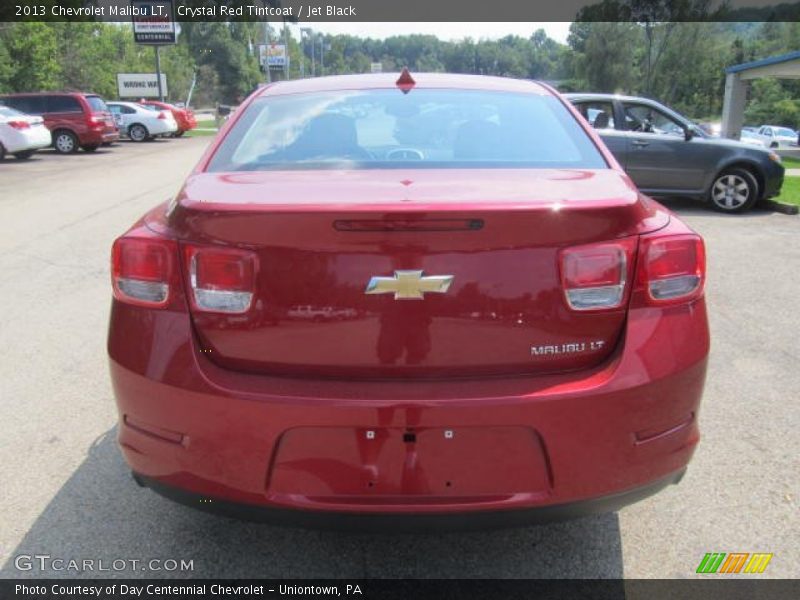 Crystal Red Tintcoat / Jet Black 2013 Chevrolet Malibu LT
