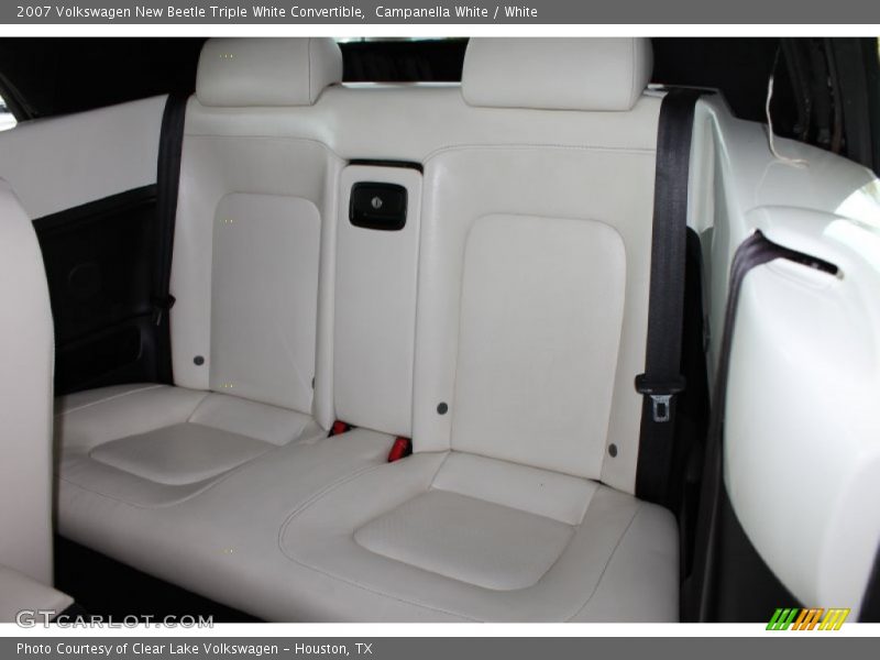 Campanella White / White 2007 Volkswagen New Beetle Triple White Convertible