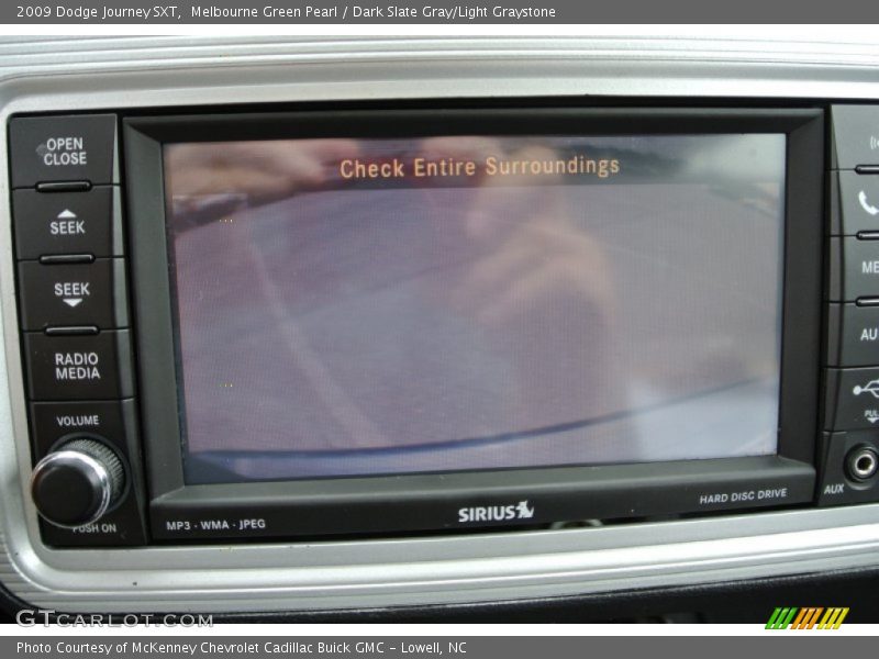 Melbourne Green Pearl / Dark Slate Gray/Light Graystone 2009 Dodge Journey SXT