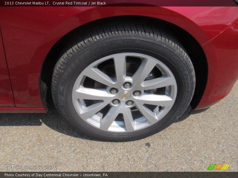 Crystal Red Tintcoat / Jet Black 2013 Chevrolet Malibu LT