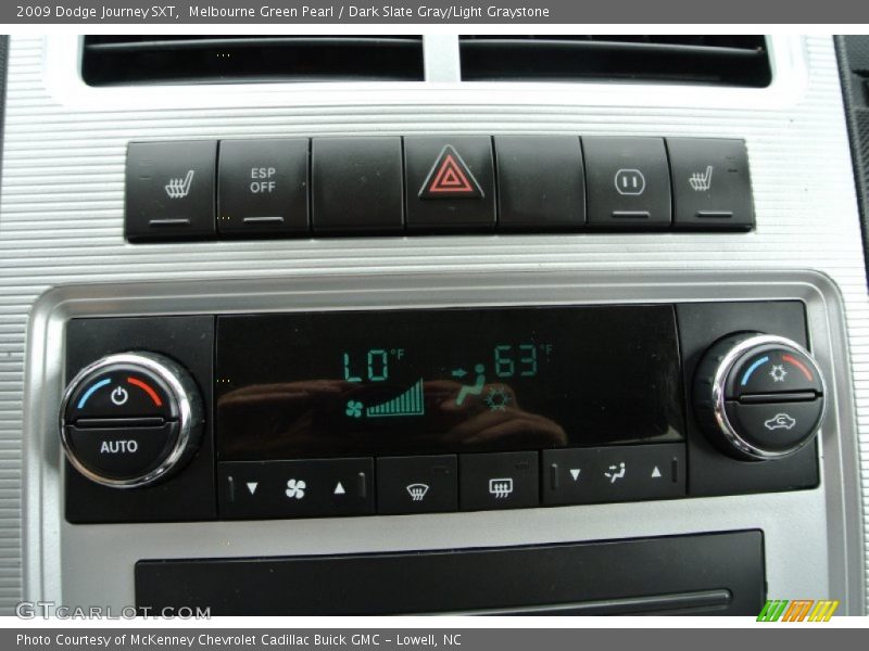 Melbourne Green Pearl / Dark Slate Gray/Light Graystone 2009 Dodge Journey SXT