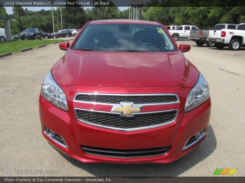 Crystal Red Tintcoat / Jet Black 2013 Chevrolet Malibu LT