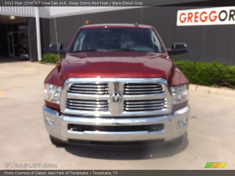 Deep Cherry Red Pearl / Black/Diesel Gray 2013 Ram 2500 SLT Crew Cab 4x4