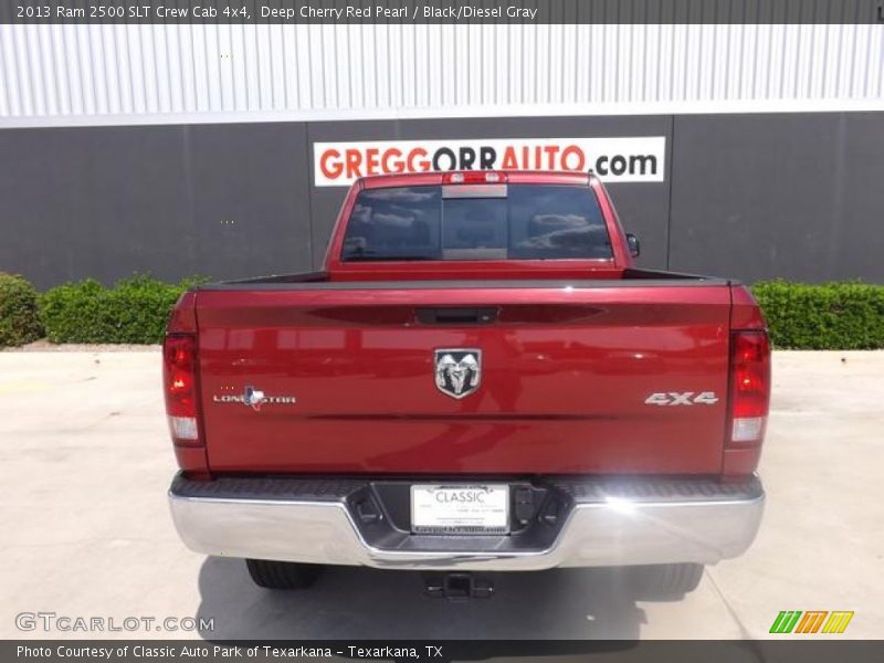 Deep Cherry Red Pearl / Black/Diesel Gray 2013 Ram 2500 SLT Crew Cab 4x4