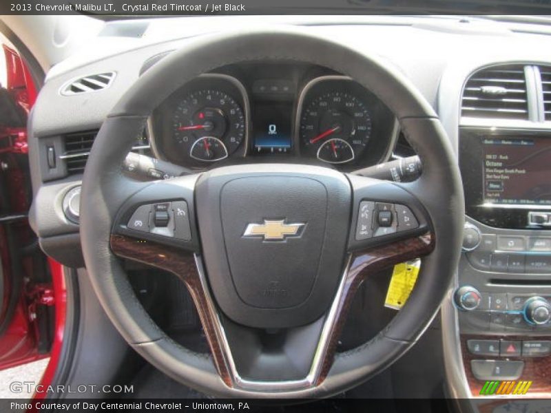 Crystal Red Tintcoat / Jet Black 2013 Chevrolet Malibu LT
