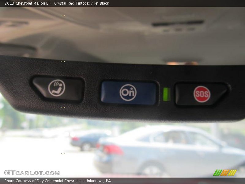 Crystal Red Tintcoat / Jet Black 2013 Chevrolet Malibu LT