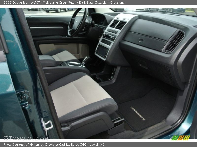 Melbourne Green Pearl / Dark Slate Gray/Light Graystone 2009 Dodge Journey SXT