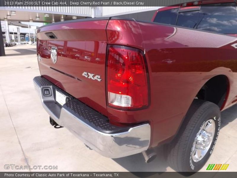 Deep Cherry Red Pearl / Black/Diesel Gray 2013 Ram 2500 SLT Crew Cab 4x4