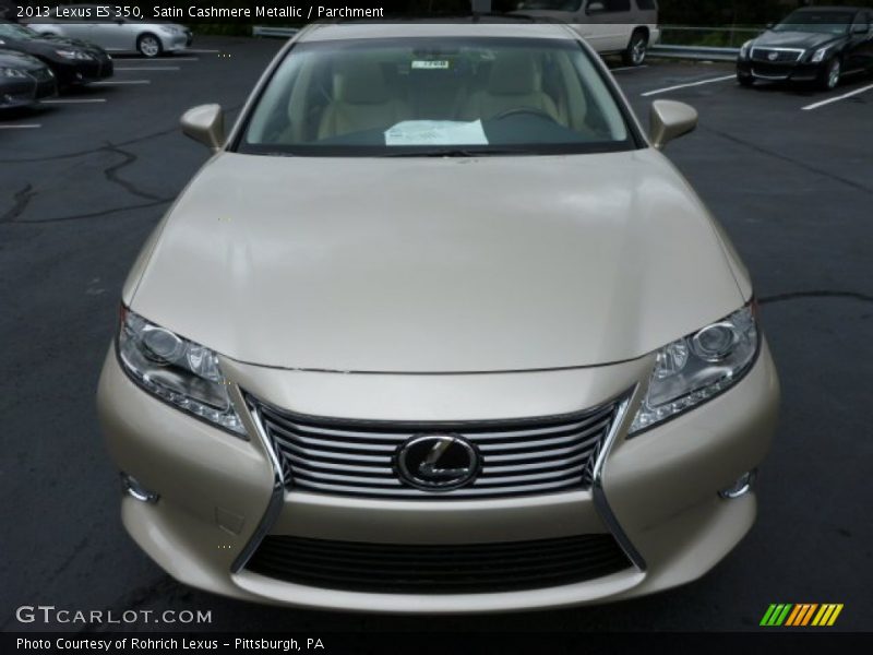 Satin Cashmere Metallic / Parchment 2013 Lexus ES 350